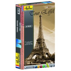 Heller 1:650 Eiffel Tower - STARTER SET - w/paints