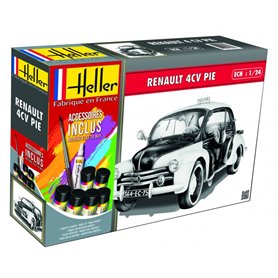 Heller 56764 Starter Set - Renault 4 CV PIE 1:24