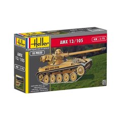 Heller 1:72 AMX 13/105 - STARTER SET - w/paints 