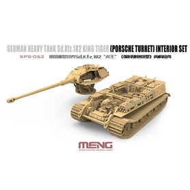 Meng 1:35 Pz.Kpfw.VI King Tiger wieża Porsche