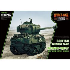 Meng WORLD WAR TOONS - Sherman Firefly - BRITISH MEDIUM TANK