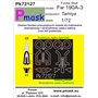 Pmask Pk72127 maski do kabin FW-190A-3 Tamiya