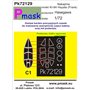 Pmask 1:72 Maski do Nakajima Ki-84 dla Hasegawa