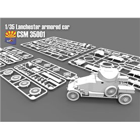 Copper State Models 1:35 Lanchester ARMORED CAR