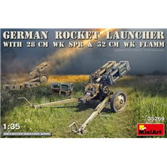Mini Art 1:35 ROCKE LAUNCHER / 280mm WK SPR / 320mm Flamm