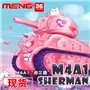 Meng WWP-002 World-War Toons M4A1 Sherman -Pink