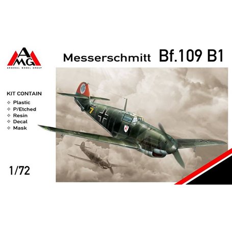 AMG 1:72 Messerschmitt Bf-109 B-1