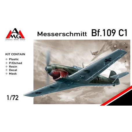 AMG 1:72 Messerschmitt Bf-109 C-1