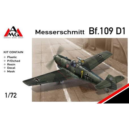 AMG 1:72 Messerschmitt Bf-109 D-1