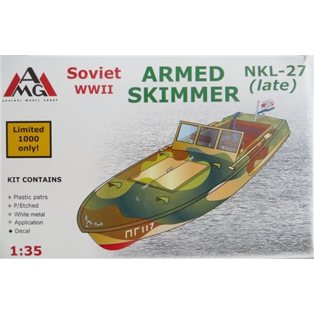 AMG 35404 NKL-27 skimmer (late) armed speed boat