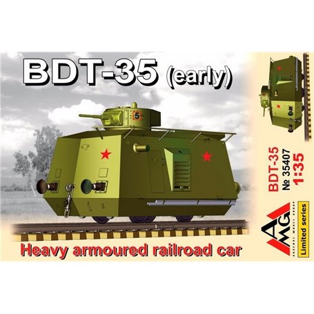 AMG 35407 Heavy armoured railroad car BDT-35