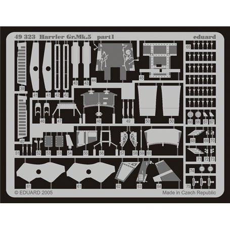Eduard 1:48 Harrier Gr Mk.5 for Hasegawa