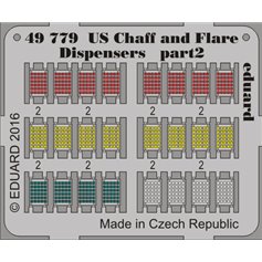 Eduard 1:48 US CHAFF AND FLARE DISPENSERS 