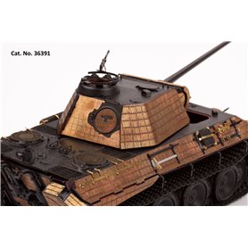 Eduard 1:35 Zimmerit do Pz.Kpfw.V Panther Ausf.A / późna wersja dla Takom