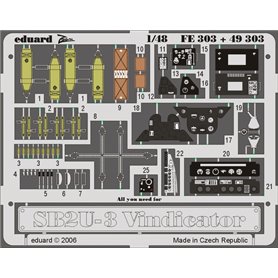 Eduard SB2U-3 Accurate Miniatures