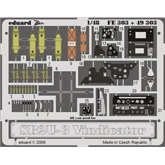 Eduard 1:48 SB2U-3 Vindicator / Accurate Miniatures 