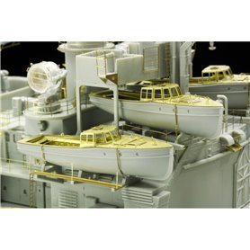 Eduard 1:200 Szalupy do Bismarck dla Trumpeter / cz.1