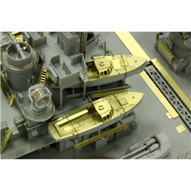 Eduard 1:200 Szalupy do Bismarck dla Trumpeter / cz.1
