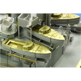Eduard 1:200 Szalupy do Bismarck dla Trumpeter / cz.1