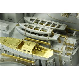 Eduard 1:200 Szalupy do Bismarck dla Trumpeter / cz.1