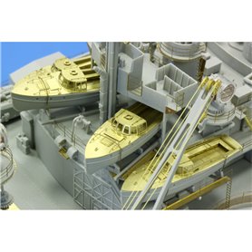 Eduard 1:200 Szalupy do Bismarck dla Trumpeter / cz.1