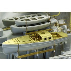 Eduard 1:200 Szalupy do Bismarck dla Trumpeter / cz.1