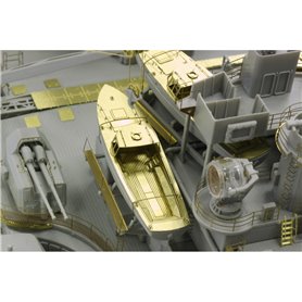 Eduard 1:200 Szalupy do Bismarck dla Trumpeter / cz.1