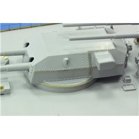 Eduard Bismarck part 5 - rear area 1/200 TRUMPETER