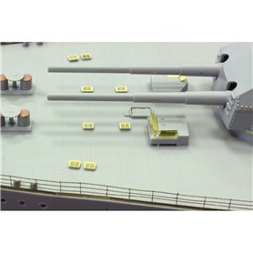 Eduard Bismarck part 5 - rear area 1/200 TRUMPETER