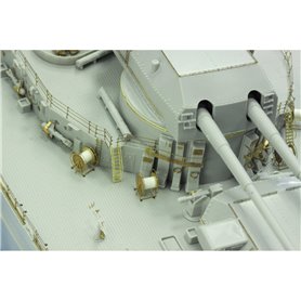 Eduard Bismarck part 5 - rear area 1/200 TRUMPETER