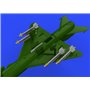 Eduard R-13M missiles w/ pylons for MiG-21