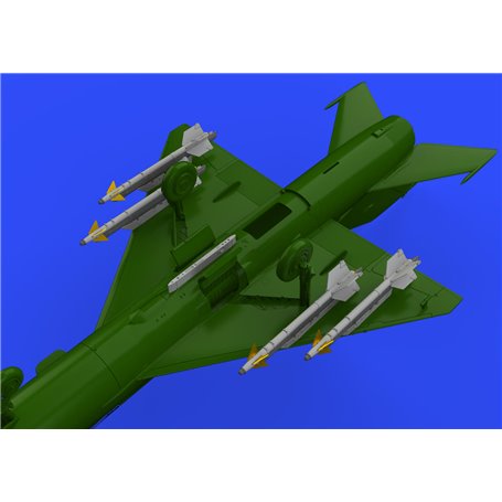 Eduard R-13M missiles w/ pylons for MiG-21