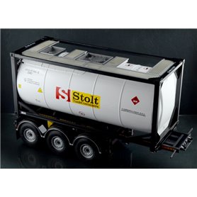 Italeri 3929 1/24 Tecnokar Trailer with 20' Tank