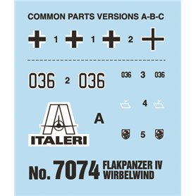 Italeri 1:72 Flakpanzer auf Pz.Kpfw.IV Wirbelwind