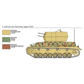Italeri 1:72 Flakpanzer auf Pz.Kpfw.IV Wirbelwind