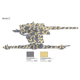 Italeri 1:56 88mm Flak.37 z załogą