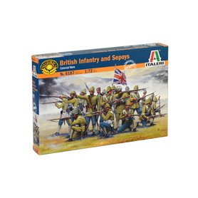 Italeri 1:72 BRITISH INFANTRY AND SEPOYS