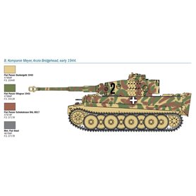 Italeri 6557 1/35 PZ.KPFW.VI Tiger Ausf.Eearlyprod