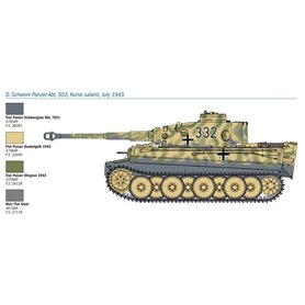 Italeri 6557 1/35 PZ.KPFW.VI Tiger Ausf.Eearlyprod