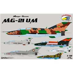 R.V.Aircraft 1:72 MiG-21UM LIMITED EDITION