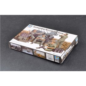 Trumpeter 1:35 GERMAN ANTI-AIRCRAFT GUN CREW | 4 figurki |