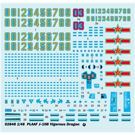 Trumpeter 1:48 PLAAF J-10B Vigorous Dragon       