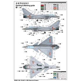 Trumpeter 1:48 PLAAF J-10B Vigorous Dragon       