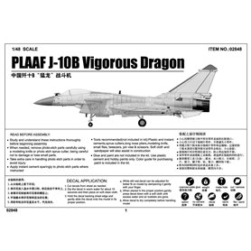 Trumpeter 1:48 PLAAF J-10B Vigorous Dragon       