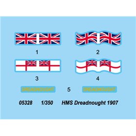 Trumpeter 1:350 HMS Dreadnought / 1907