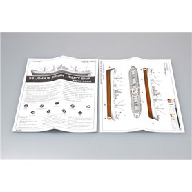 Trumpeter 1:700 SS John W. Brown / LIBERTY SHIP
