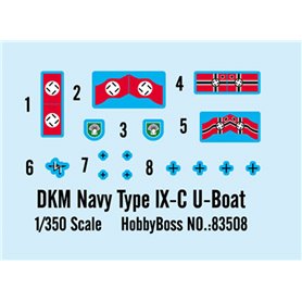 Hobby Boss 1:350 U-Boot Type IXC