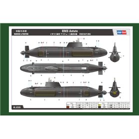 Hobby Boss 1:350 HMS Astute