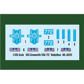 Hobby Boss 1:350 USS Greeneville