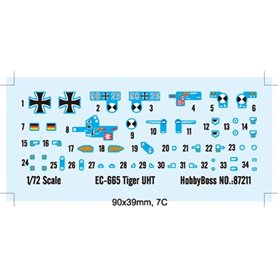 Hobby Boss 1:72 EC-665 Tiger UHT / PROTOTYPE